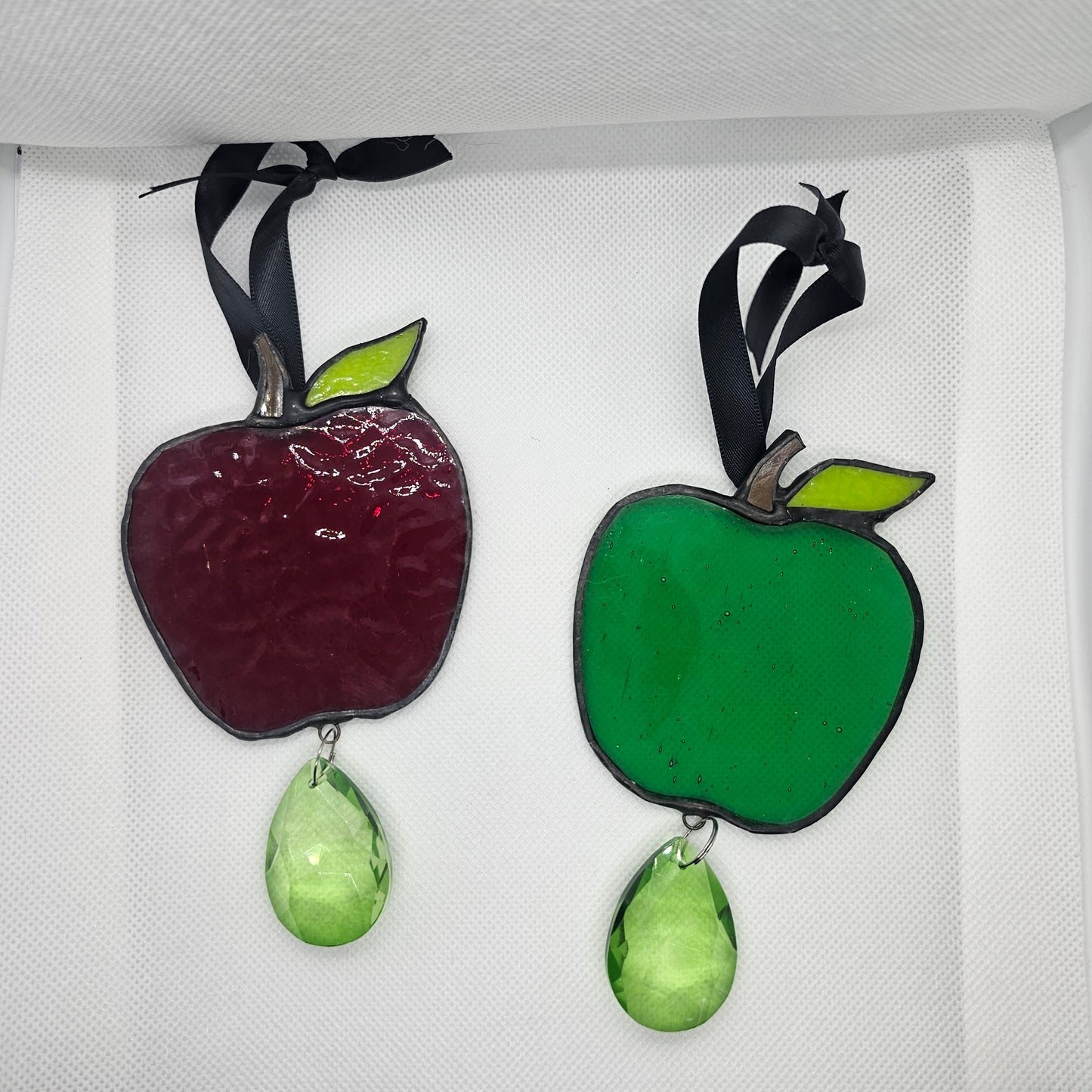 Apple of My Eye - Stained Glass Sun Catcher