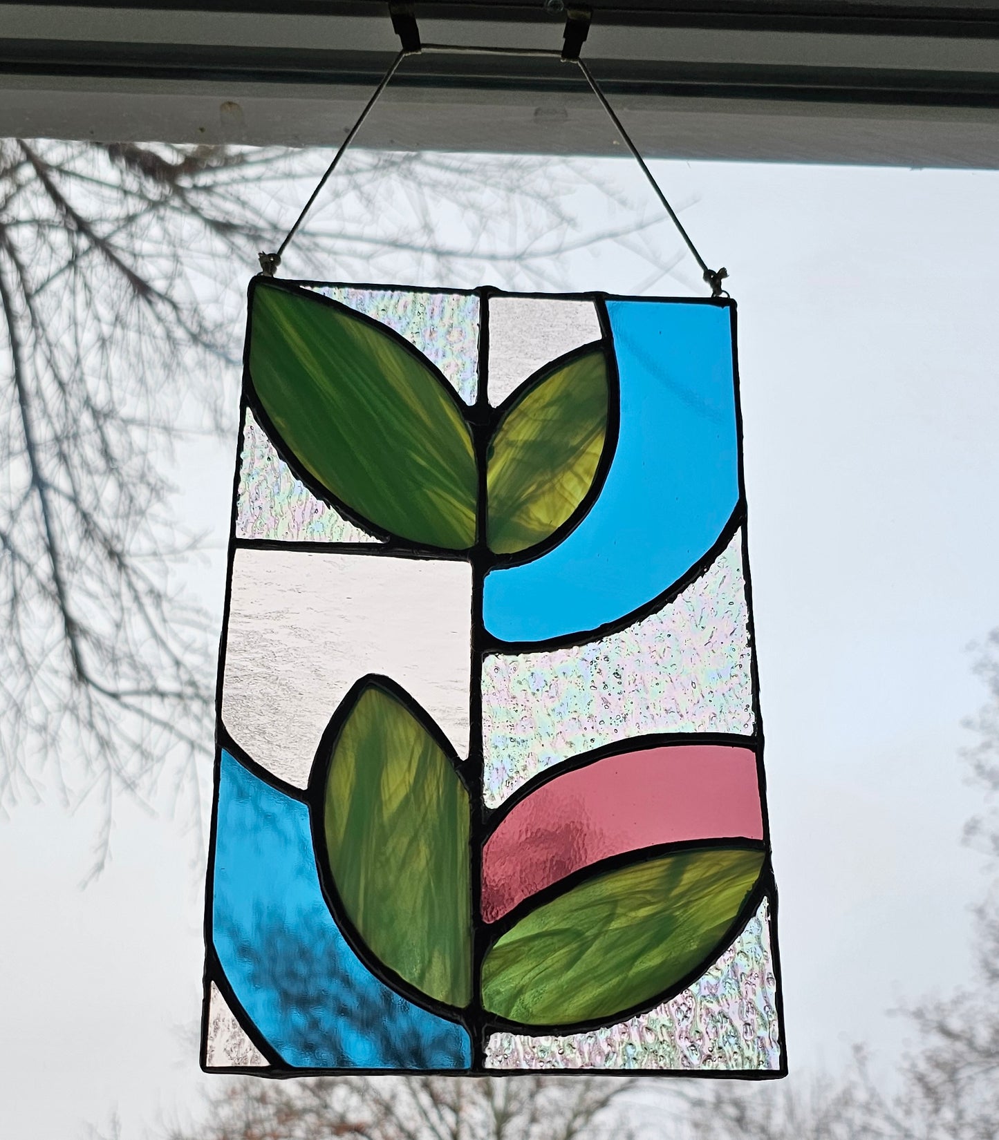 [Hobby License] DIY New Growth Stained Glass Pattern - PDF Digital Download