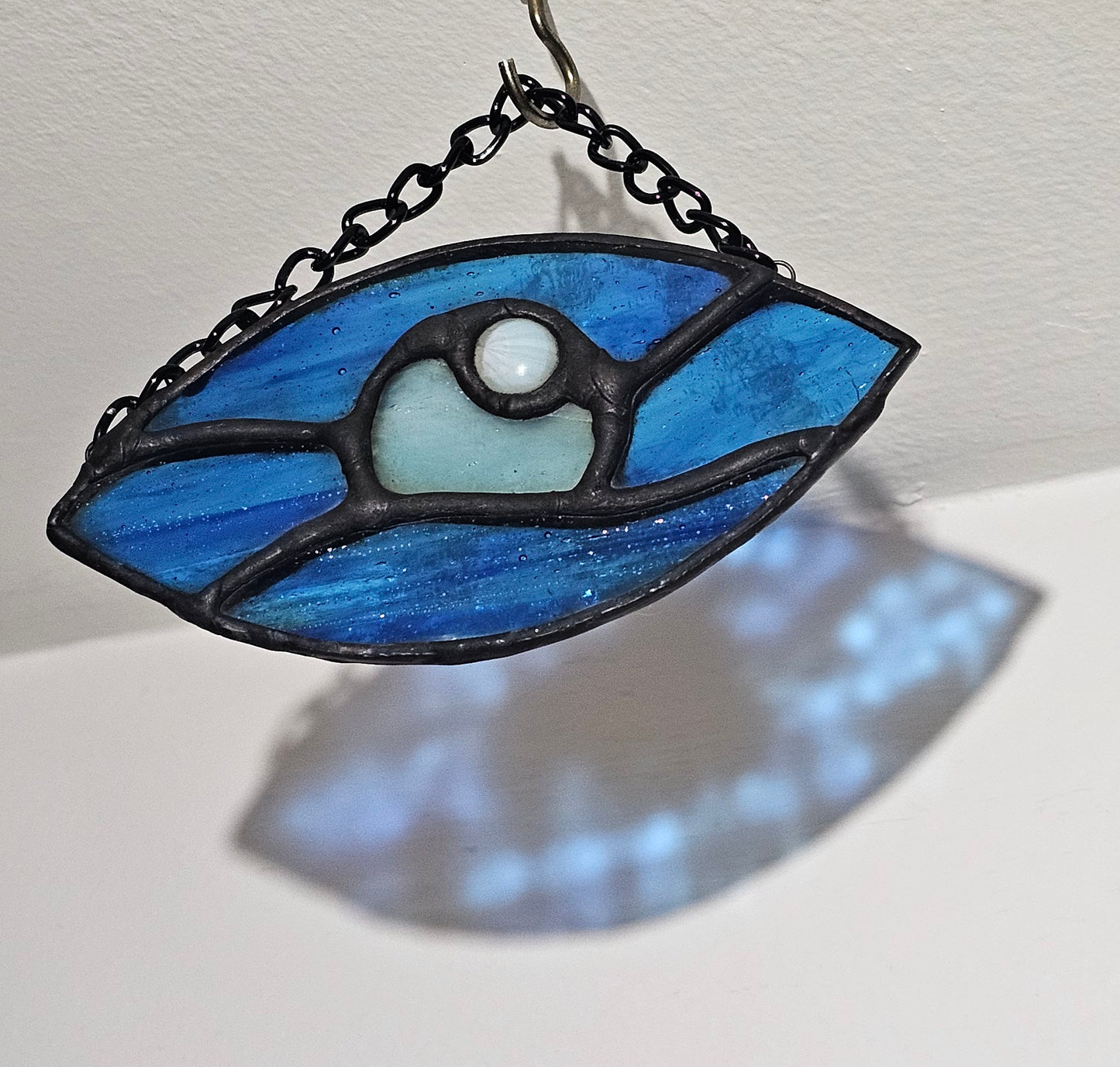 Ocean Eye - Stained Glass Sun Catcher - Mini