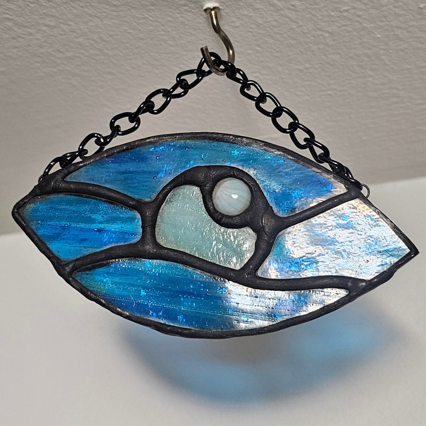 Ocean Eye - Stained Glass Sun Catcher - Mini