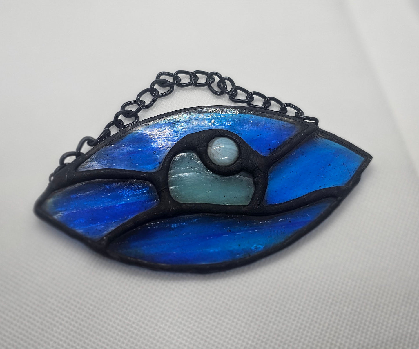 Ocean Eye - Stained Glass Sun Catcher - Mini