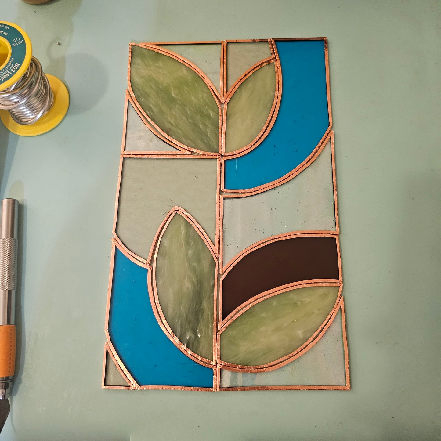 [Hobby License] DIY New Growth Stained Glass Pattern - PDF Digital Download