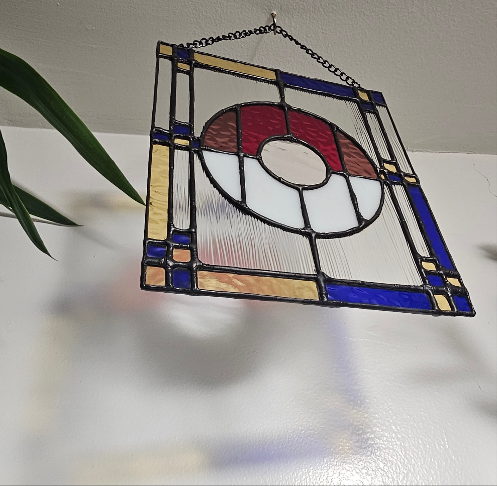 Pokebau - Stained Glass Sun Catcher
