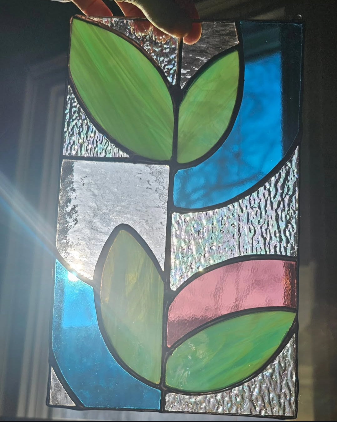 [Hobby License] DIY New Growth Stained Glass Pattern - PDF Digital Download