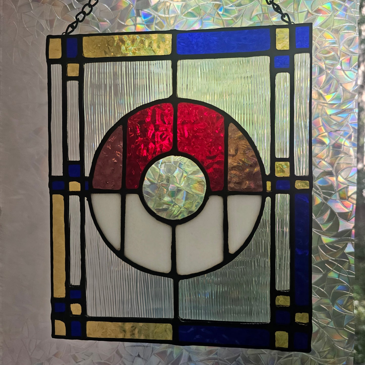 Pokebau - Stained Glass Sun Catcher