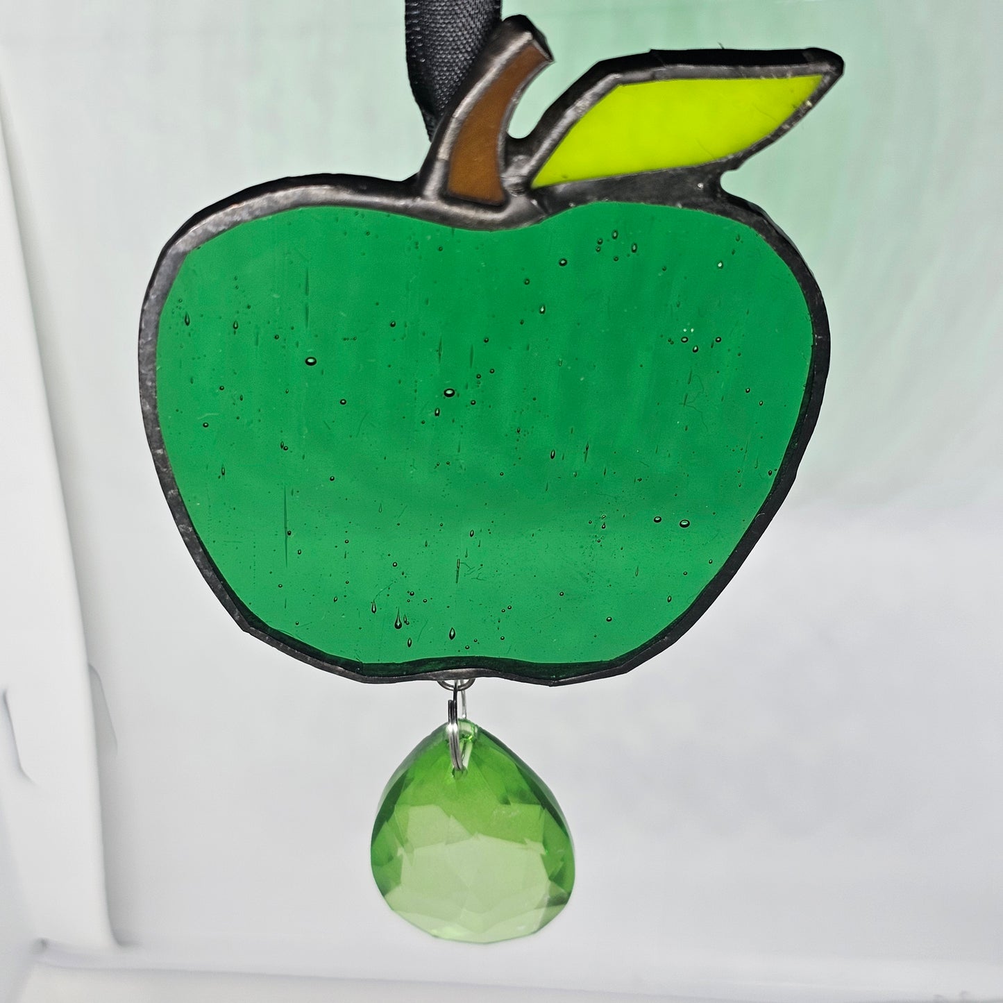 Apple of My Eye - Stained Glass Sun Catcher